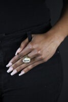Bague avec un cauri