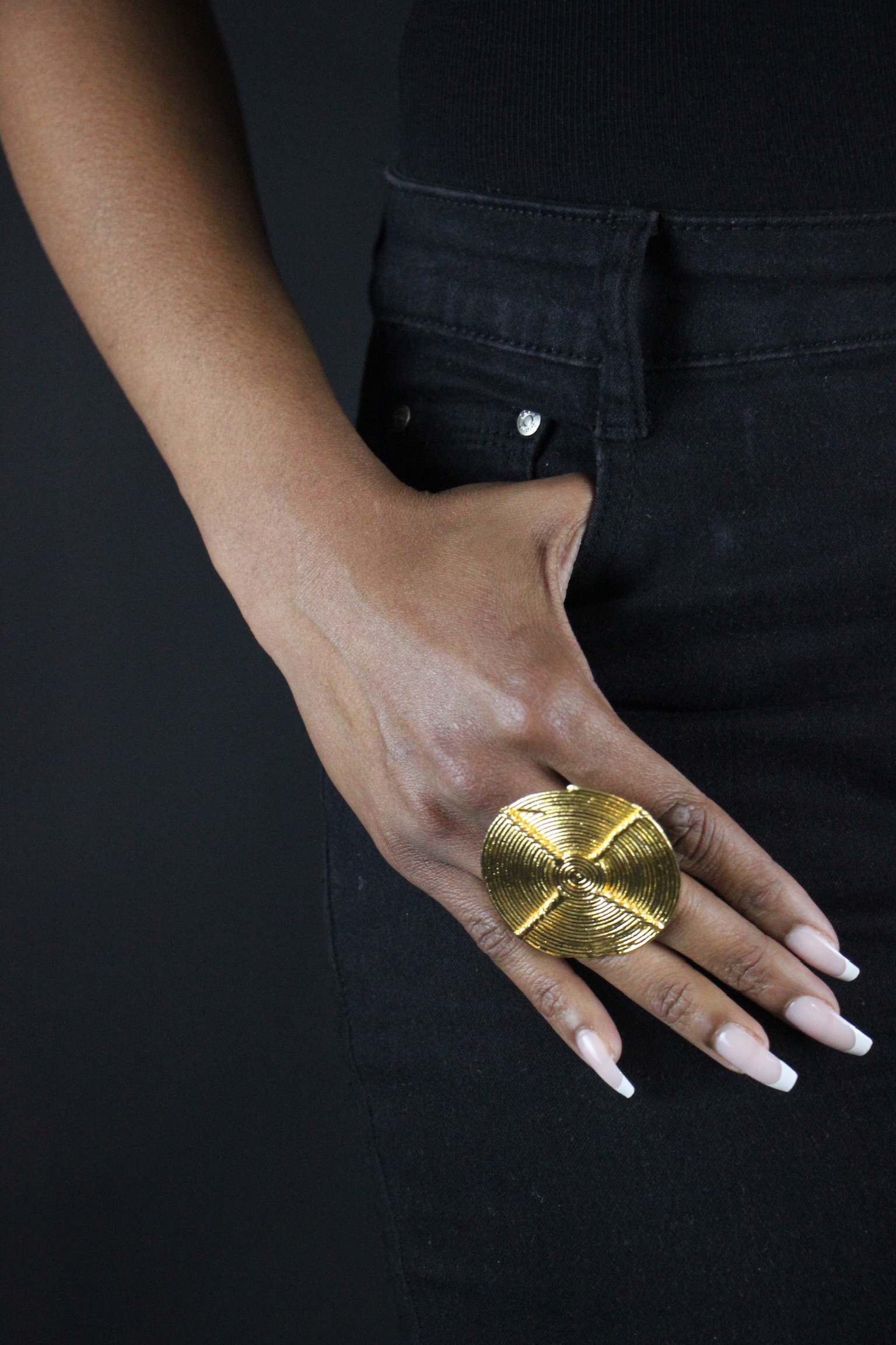 Bague en Poids Akan- Pièce unique