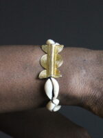 Bracelet en Poids Akan Tamtam avec cauris