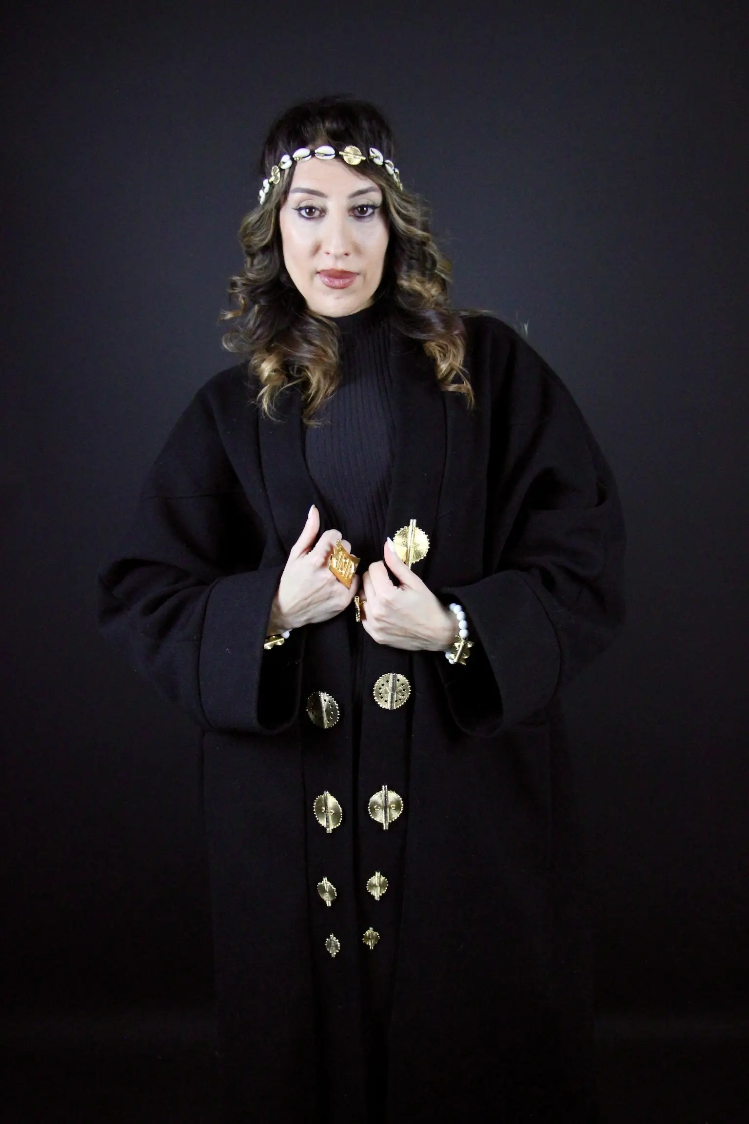 Jojo-Creation-_-Manteau-Mixte-Oversize-2-rangs-de-Poids-Akan (2) (2)