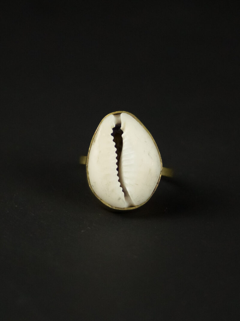 Bague avec un cauri