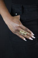 Bague en Poids Akan Tamtam