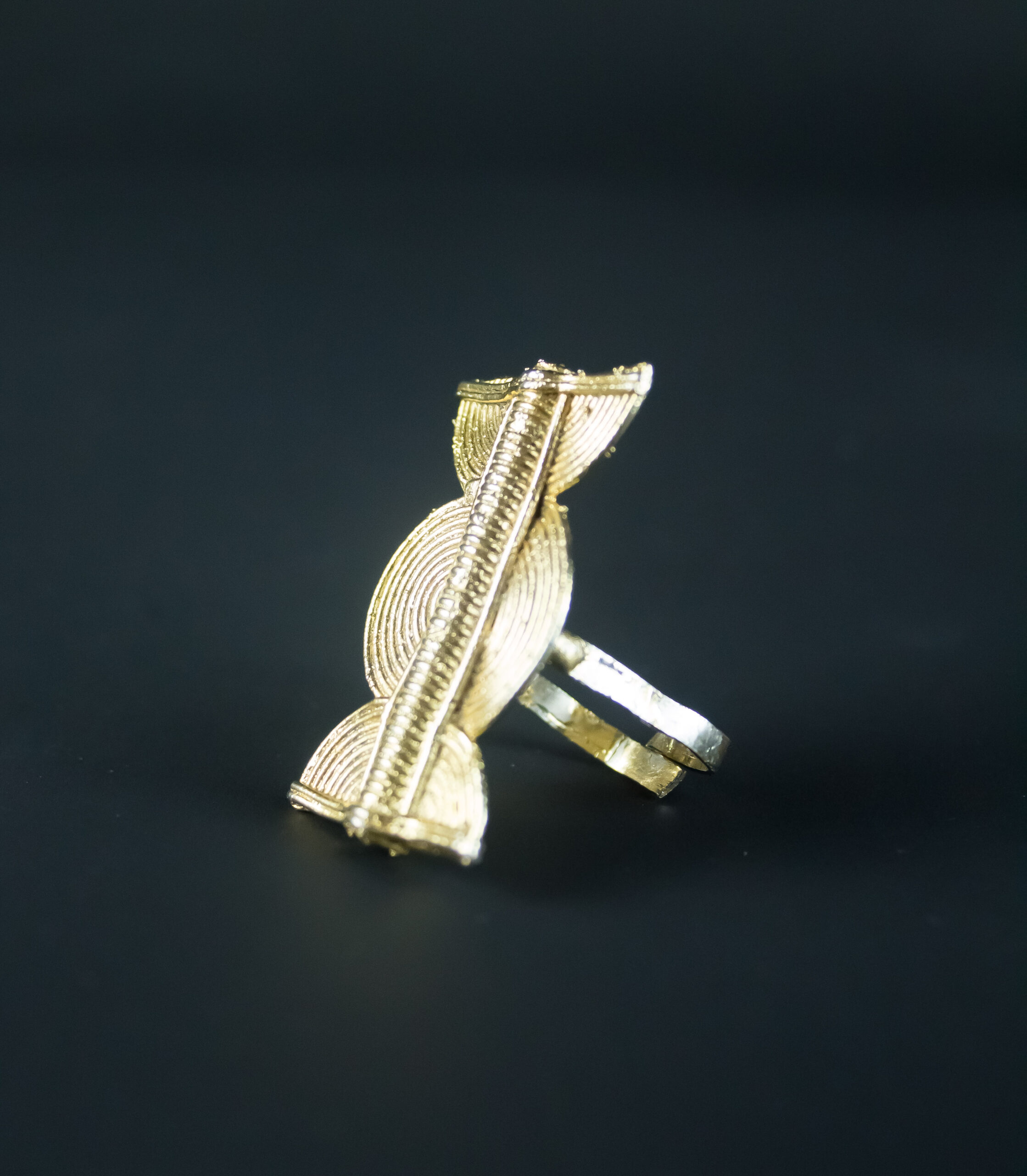 Bague en Poids Akan Tamtam