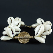 Jojo Création – Bracelet avec Poids Akan et Cauris