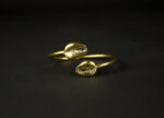 Coffret Bague et Bracelet - Cauris en bronze – Bague Cauris jumeaux