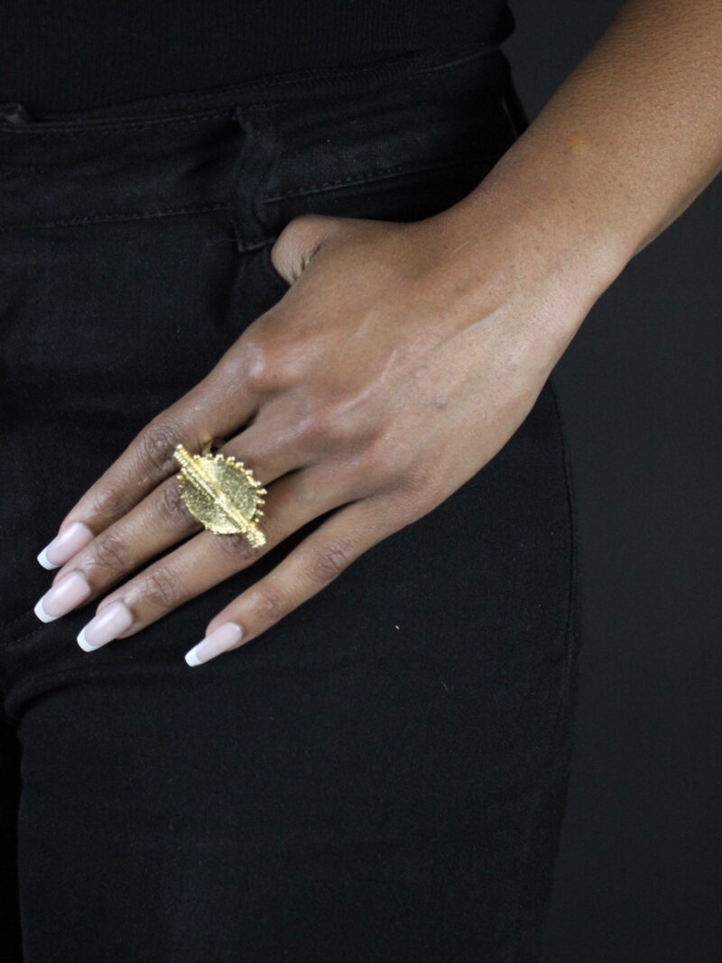 Bague En poids Akan - Soleil