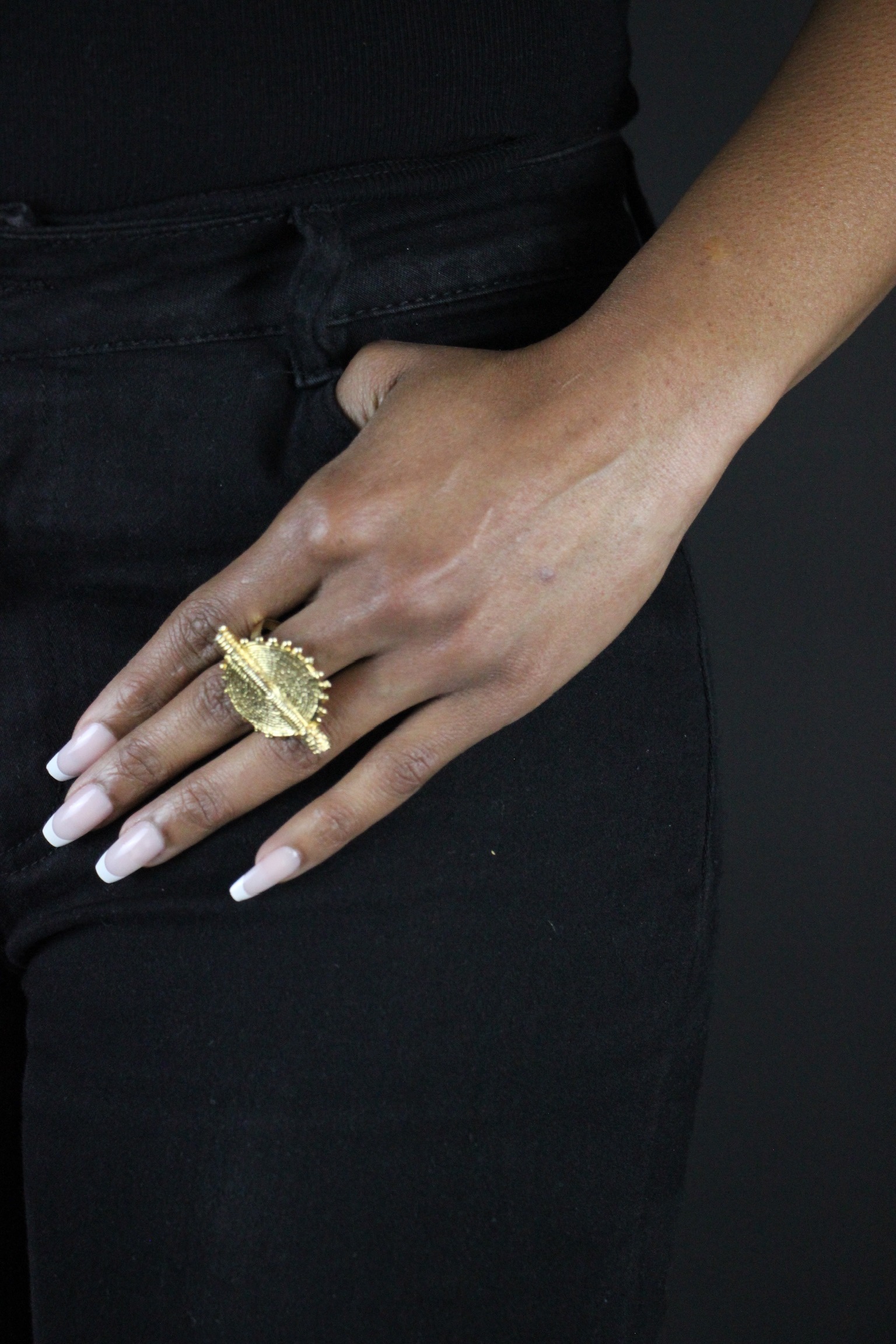 Bague En poids Akan - Soleil