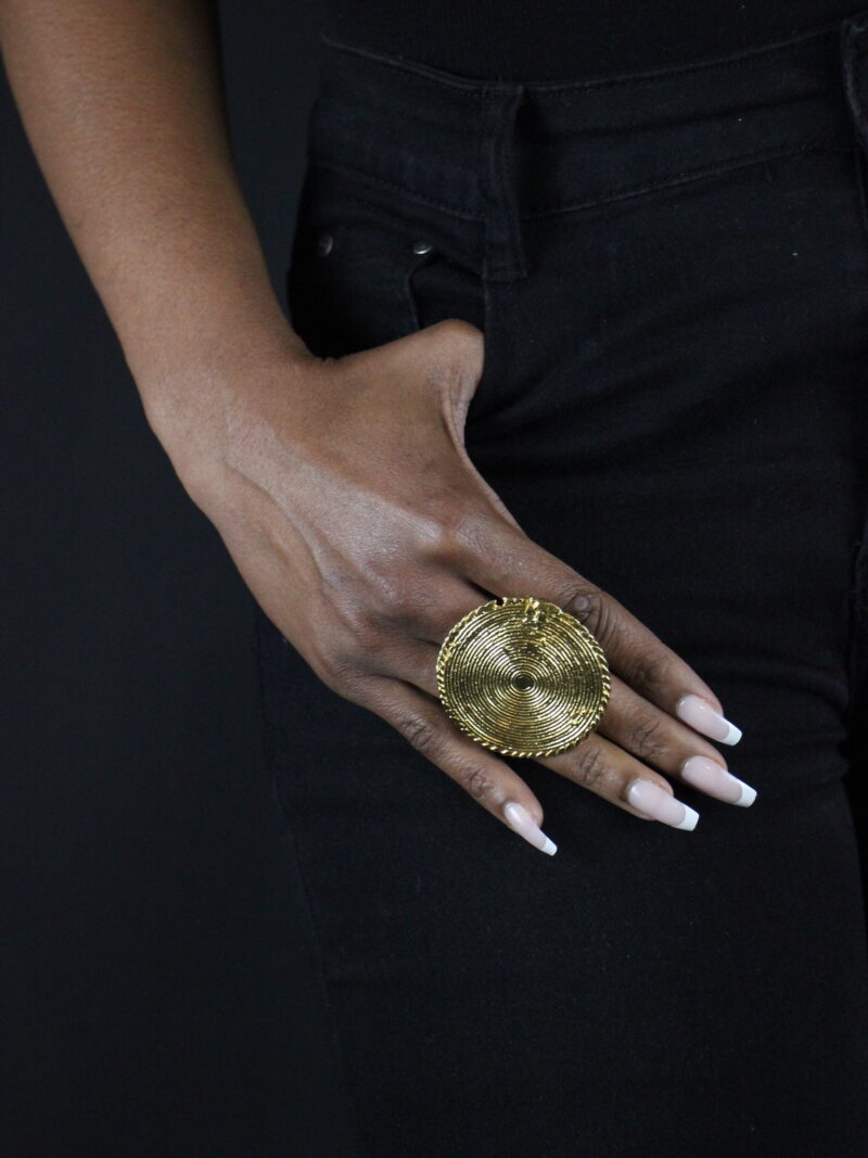 Bague en Poids Akan- Pièce unique